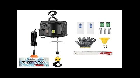 VEVOR 3-in-1 Electric Hoist Winch 1100lbs 1500W Portable Power Winch Crane 110V/120V Review