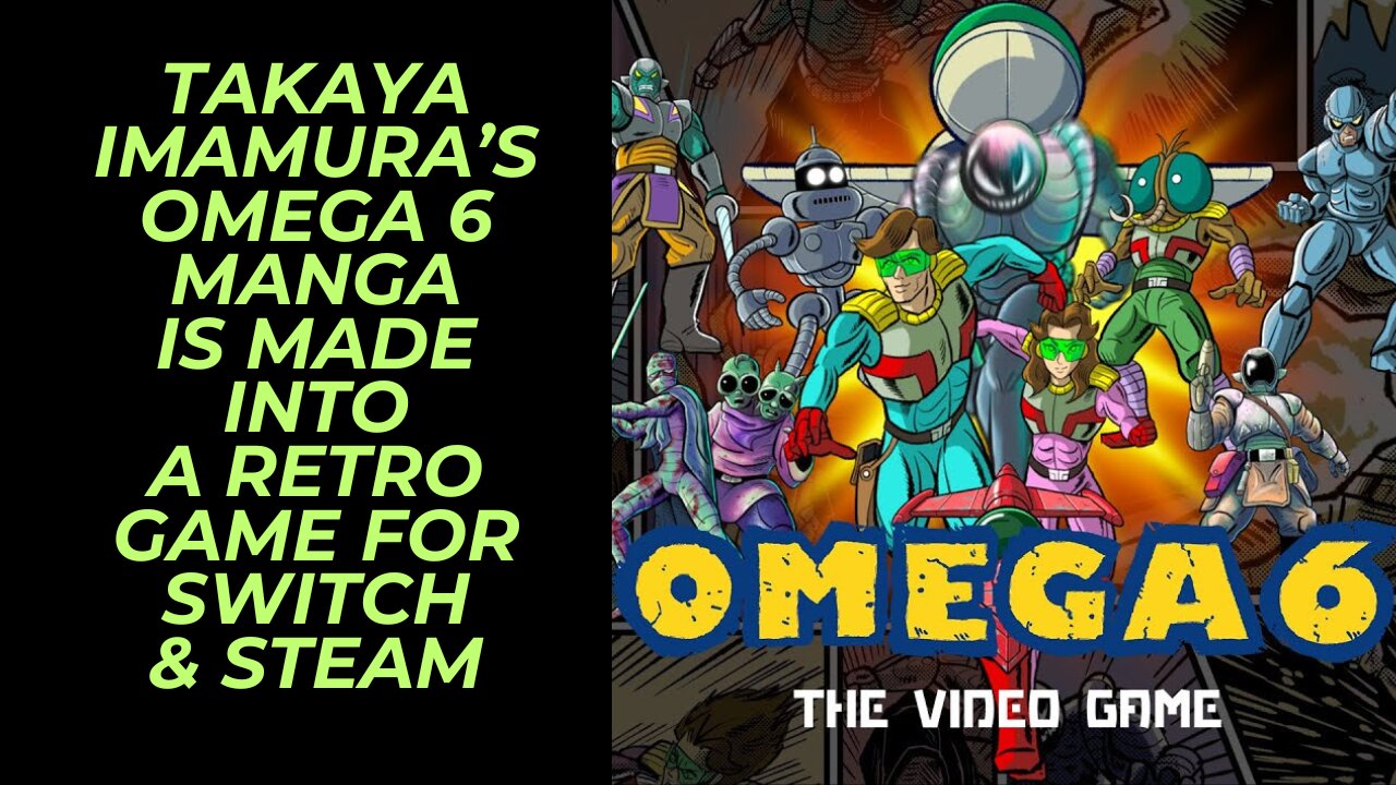 Takaya Imamura's Omega 6: The Triangle Stars Adventure Retro Game Is Coming Steam & Switch