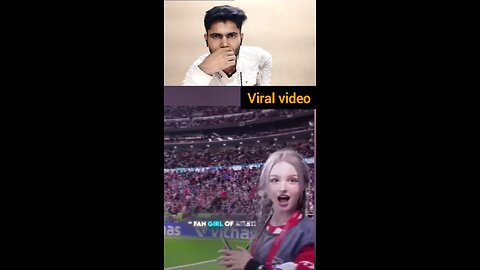 Ronaldo football match khel raha hai ladki ke samne