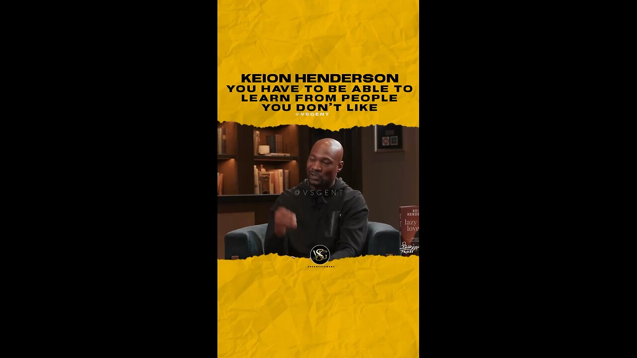 @pastorkeion You have to be able to learn from people you don’t like