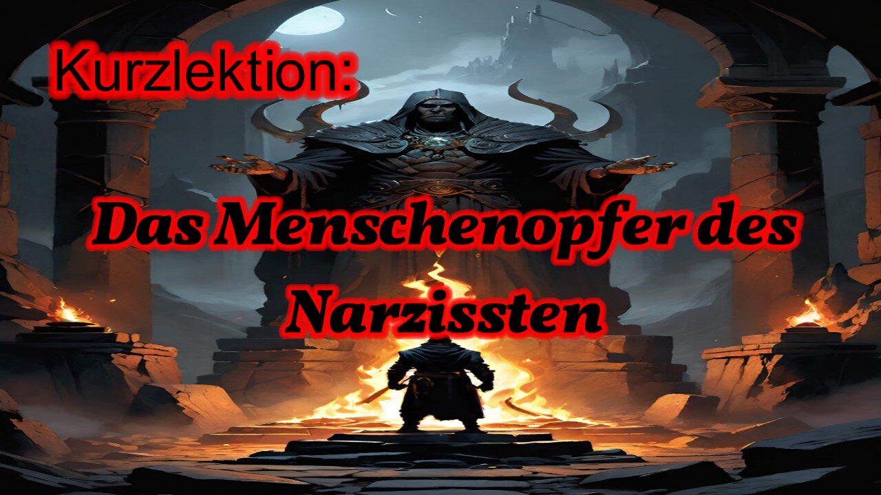 Kurzlektion: Das Menschenopfer des Narzissten