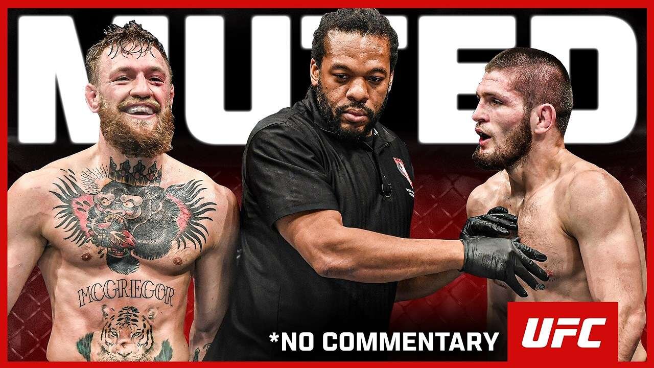 Khabib Nurmagomedov vs Conor McGregor 🚨 UFC Muted 6 NO COMMENTARY