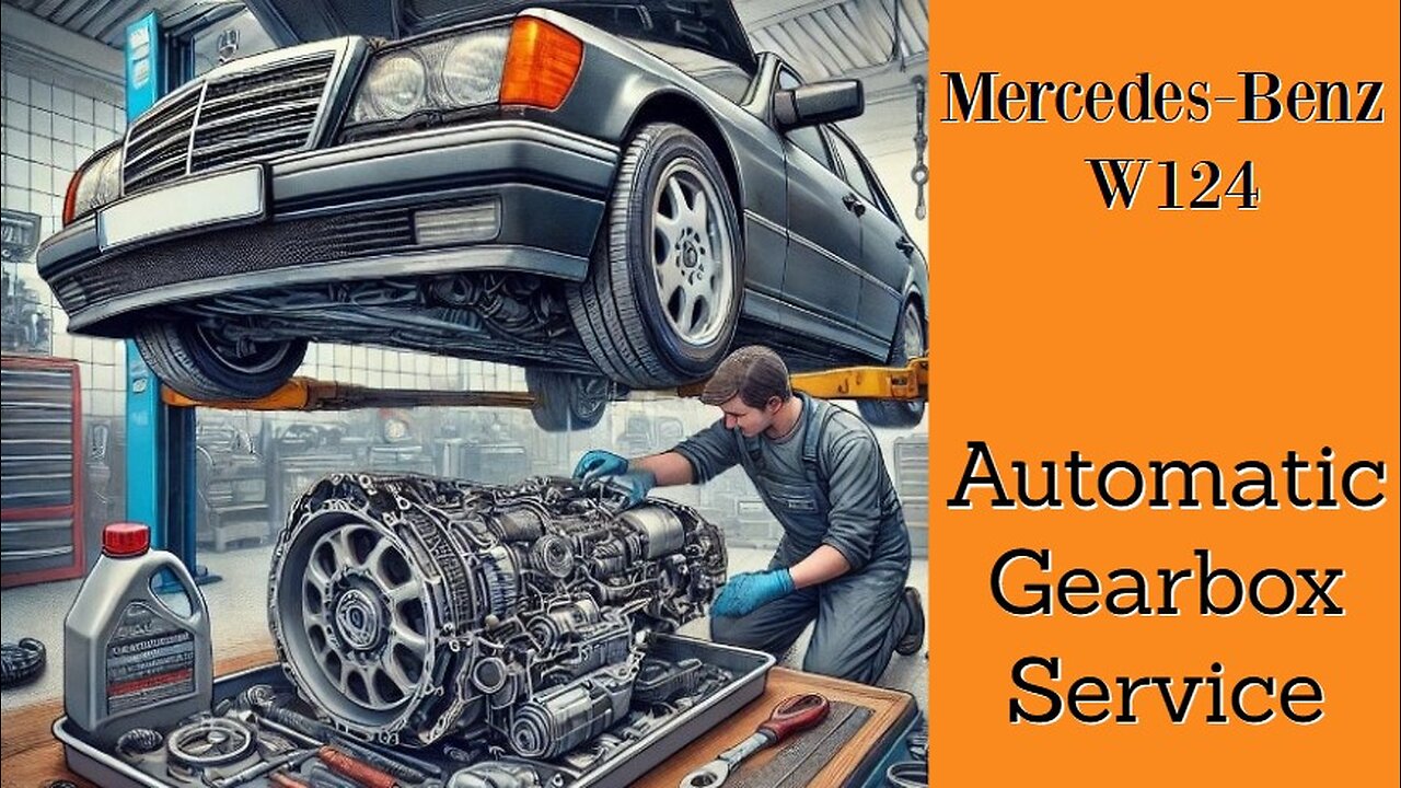 Mercedes-Benz W124 - Automatic Gearbox Service - Fluid and filter change as well as gasket oil