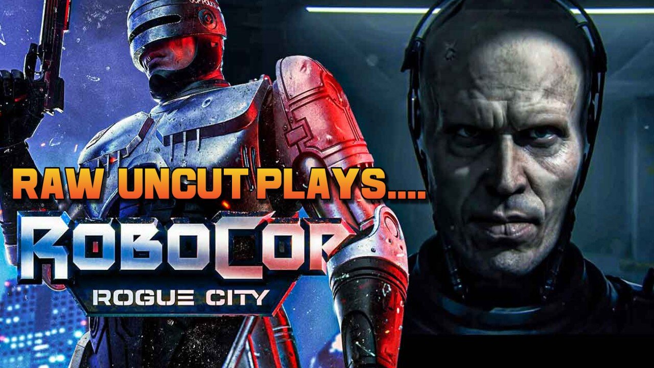 LIVE : ROBOCOP Rogue City: Part 1