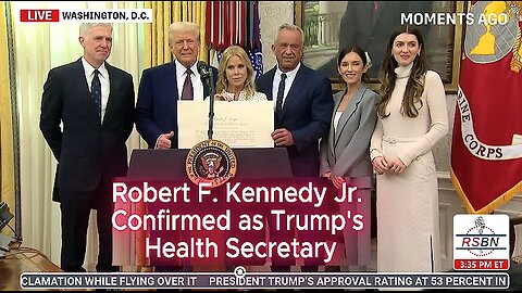 The Swearing-In of Robert F. Kennedy Jr. as Health Secretary