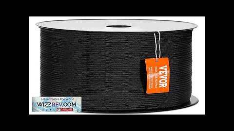 VEVOR Braided Nylon Rope 3/16 in x 1000 ft 32 Strands 720 Review