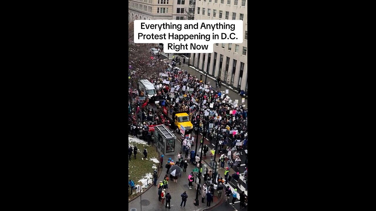 Everything and Anything Protest Happening in D.C. Right Now
