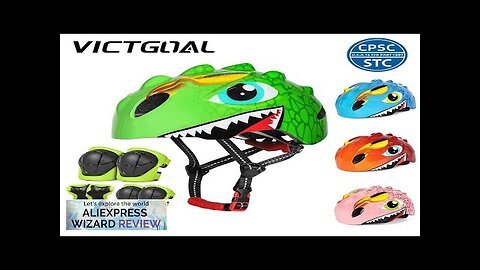 VICTGOAL Kids Bicycle Helmet Child Sports Safety Cycling Protection Knee Elbow Pad Review