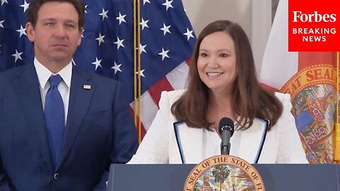 'I Will Not Let You Down' - Ashley Moody Speaks After DeSantis Selects Her For Florida Senate Seat