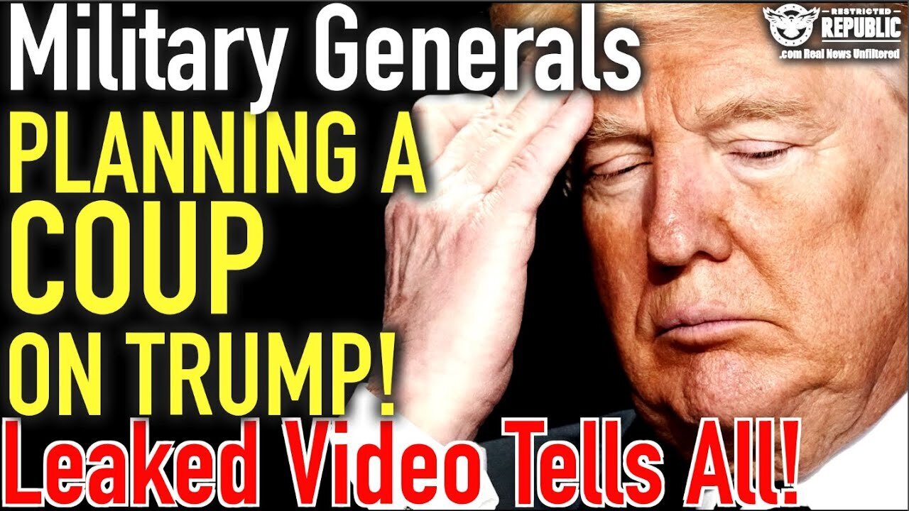 Red Alert! Military Generals Planing Mutiny On Trump?! Leaked Video Tells ALL!