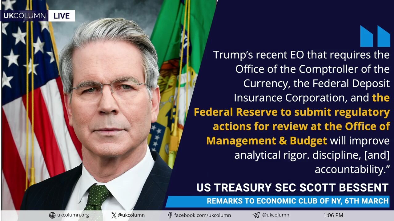 Trump’s ‘Shadow Chair’ Plan Collides with the Untouchable Fed - UK Column News