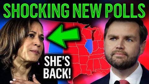 KAMALA'S BACK?! - NEW 2028 Polls & Map Prediction