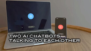 Two AI Chatbots Talking To Each Other