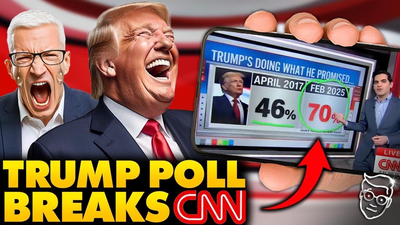 CNN is FORCED to Report on Trump SURGING in POLLS | Anchors Seethe: 'He's More Popular Than EVER!'