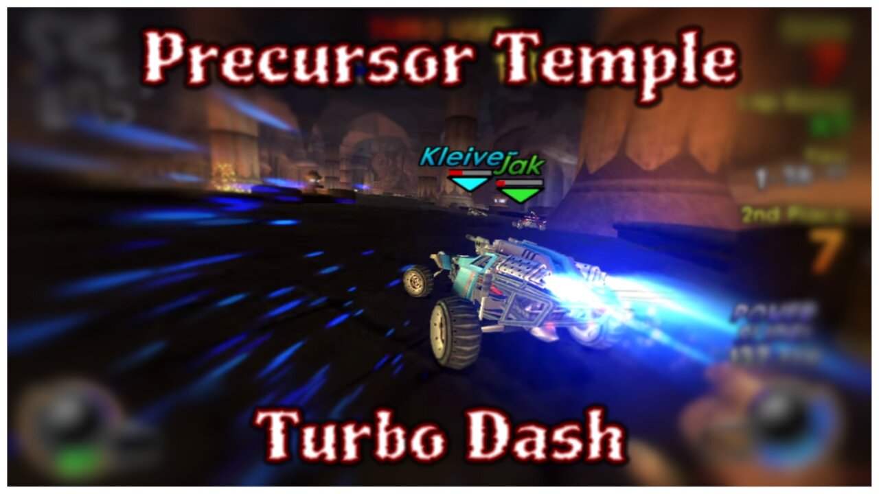 Jak X: Combat Racing | Precursor Temple - Turbo Dash