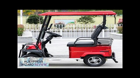 Battery Driven Golf Cart Four Wheel Electric Golf Scooter Intelligent Controller Storage Review