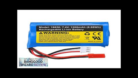 SG 1603 1604 UDIRC 1601 RC Car Spare 7.4V 1200mAh 2S 5C Review