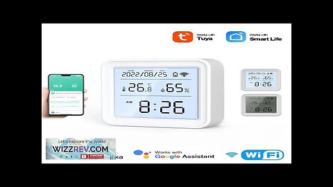 Smart WiFi Hygrometer Thermometer Sensor Indoor Temperature Humidity Monitor Works Review