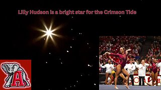 Lilly Hudson has been a shining star for the Crimson Tide women’s gymnastics team