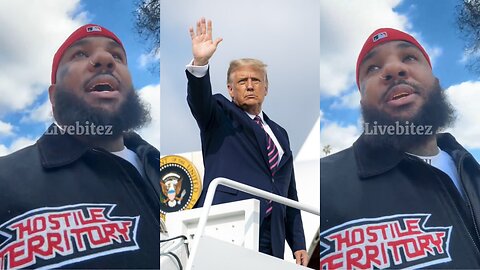 The Game Calls Out Donald Trump For Neglecting Wildfire Victims During L.A. Visit