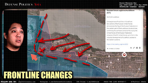 RUSSIA CAPTURED KURAKHOVE; expands bridgehead at Ivanivka | Ukraine War Frontline Changes Report