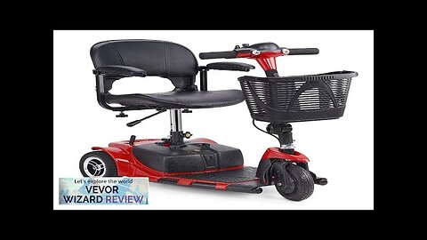 VEVOR 3 Wheel Folding Mobility Scooter for Adults & Seniors Heavy-Duty Electric Review