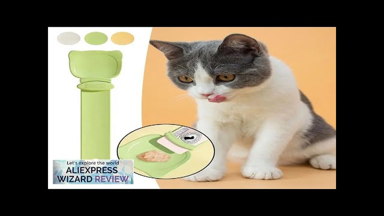 Pet Feed Spoon Wet Treat Cat Feeder Spoon Snack Liquid Food Feeding Review