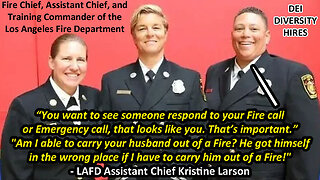 This Aged Like Milk: LAFD Assistant Chief Kristine Larson illustrates why DEI Hires are a Failure 🔥