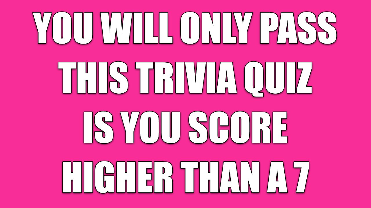 Trivia Quiz