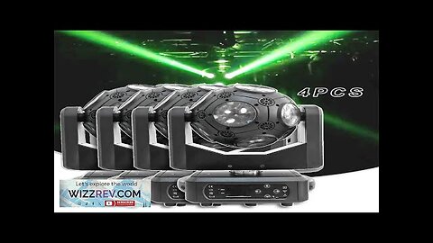 4PCS/LOT LED 12x20w RGBW Beam Strobe Moving Head DMX512 Sound Control Scanning Review