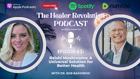 62. Reishi Mushrooms: A Universal Solution for Better Health with Dr Bob Rakowski