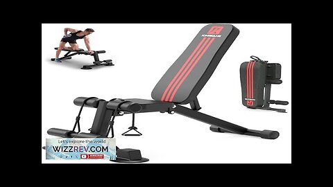 Adjustable Weight Bench1 S Quick Folding and Unfolding Strength Training Workout Benches Review