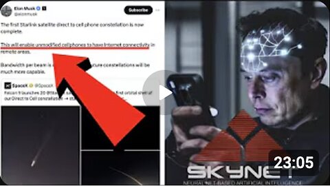 NO "E "X " CAPE! |STARLINK CAN NOW ENABLE UNMODIFIED CELLPHONES| AS WE MOVE CLOSER TO SKYNET!