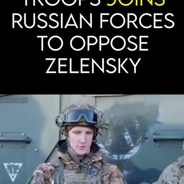 Ukrainian soldiers switch sides, enlisting in the Russian army against Zelensky