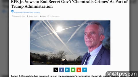 Still Don't Believe In Chemtrails?