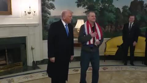 President Donald J. Trump: 'Welcoming home Marc Fogel'