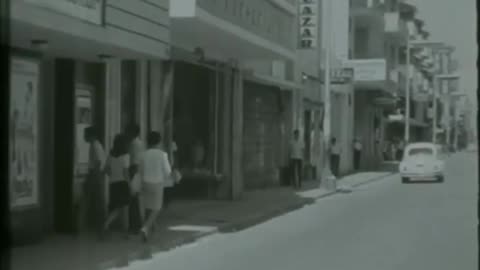 Calle El Conde y avenida Duarte - 1968
