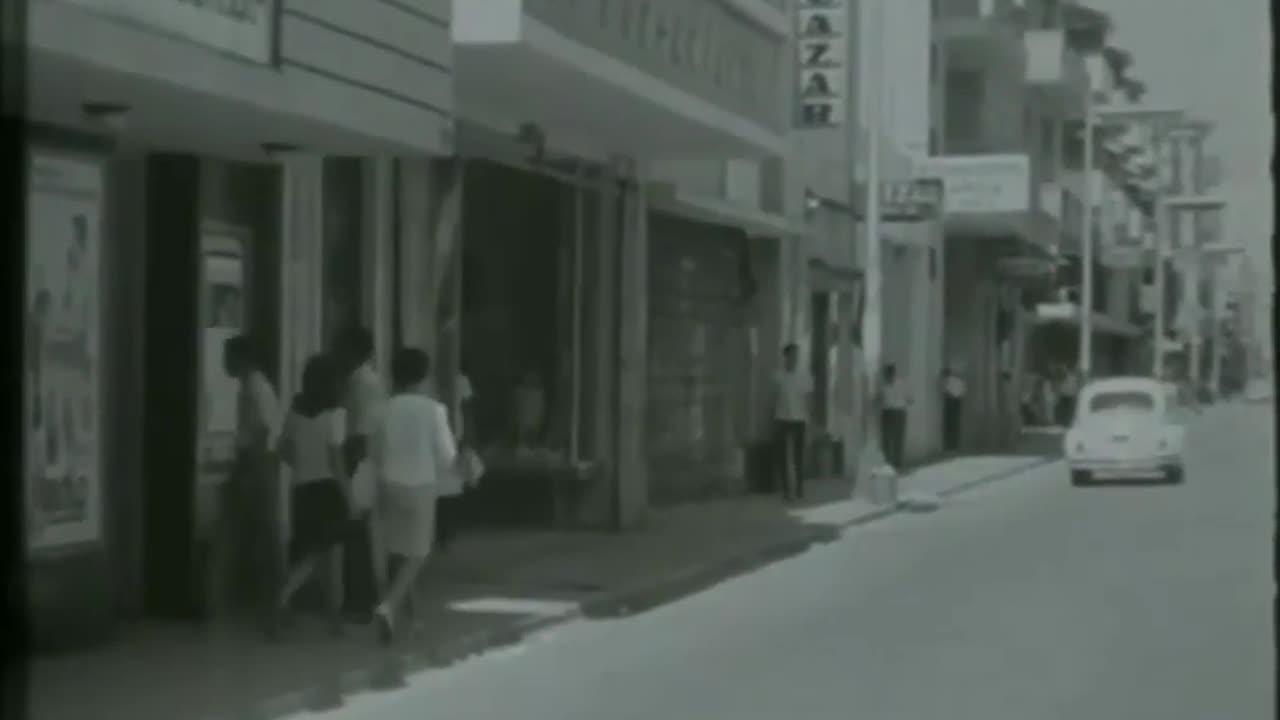 Calle El Conde y avenida Duarte - 1968