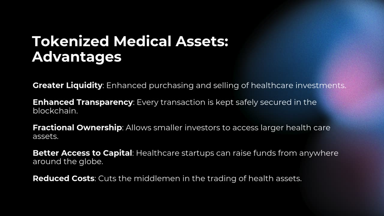 Tokenized Healthcare Assets The Future of Medical Investments