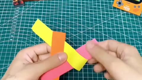 Paper origami dye