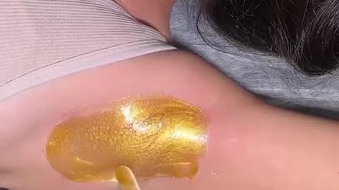 Underarm Waxing with Sexy Smooth Golden Allure Hard Wax | @skin_by_pris