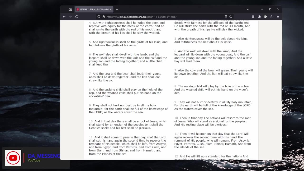Isaiah 11-12