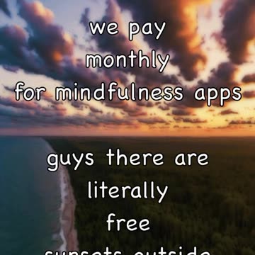 now delete sam harris' waking up and go outside