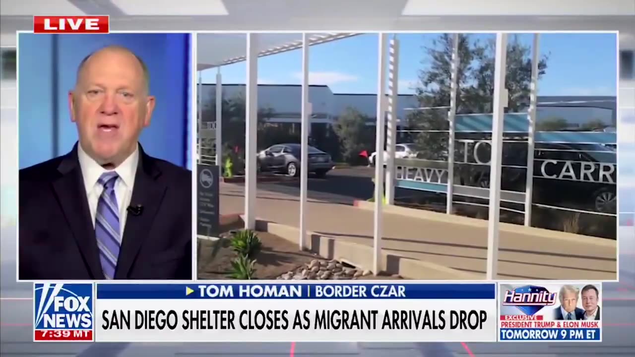 🚨🔥Border Czar Tom Homan: “Catch-and-release is OVER.”