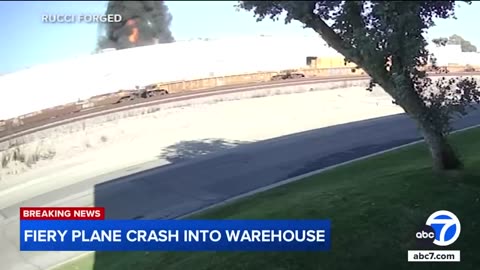 Live: Plane crashes into warehouse in California, USA, two lives lost and at least 18 injured | N18G