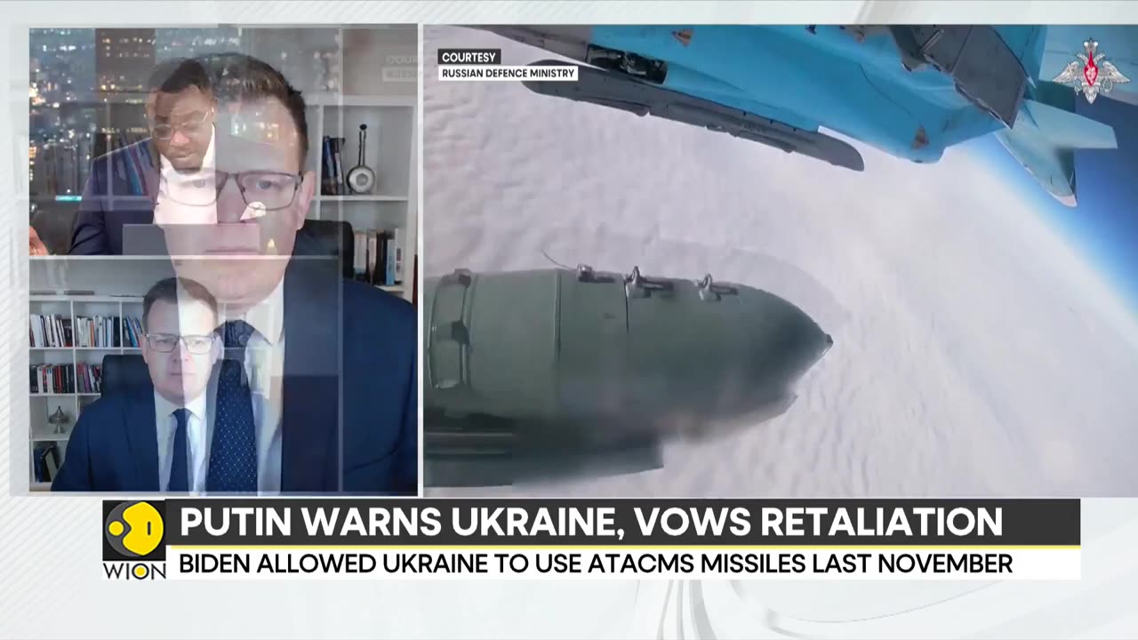 Russia attacked by 8 ATACMS missiles in strategic strike - Professor Glenn Diesen on WION