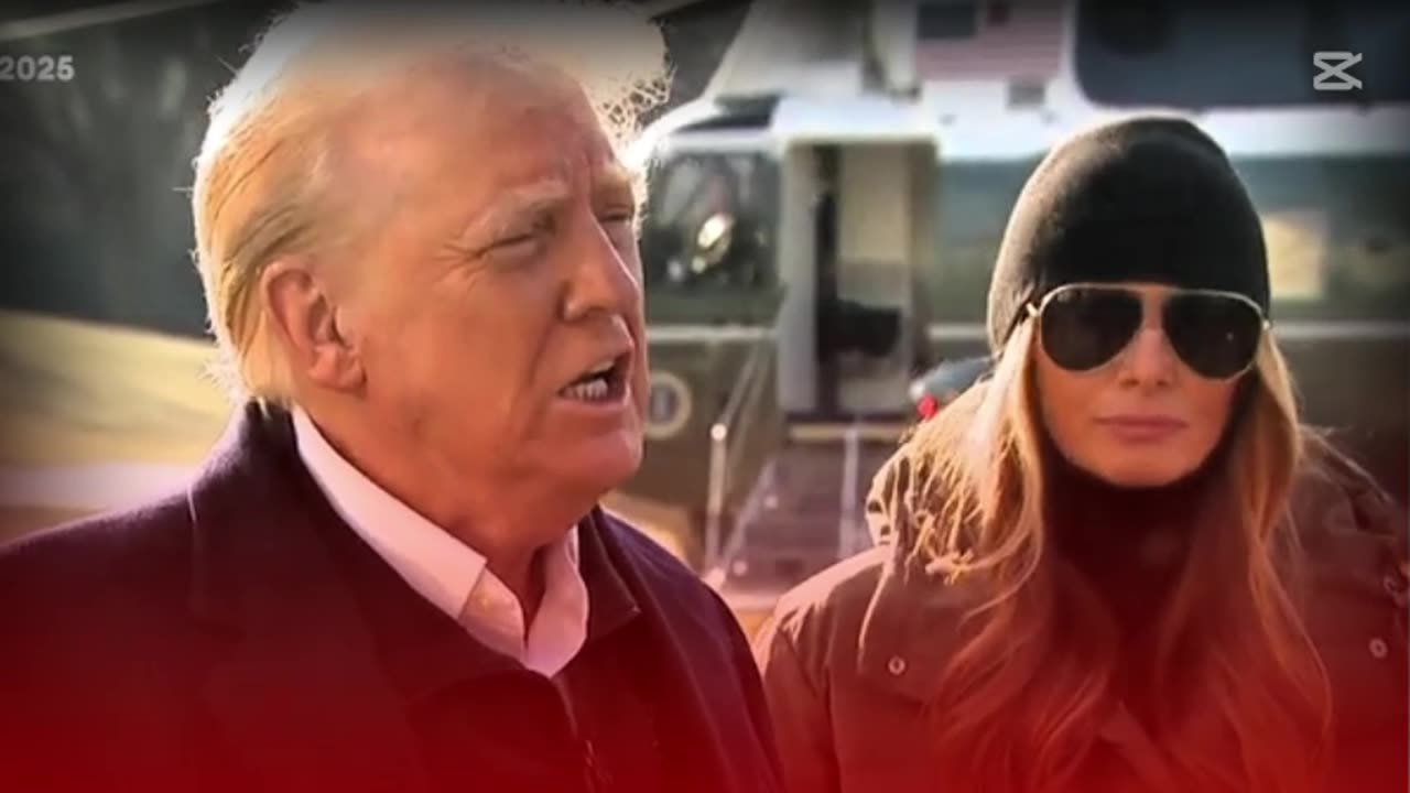 BREAKING NEWS: Pres. Trump—Alongside Melania—Speaks To Reporters Before Heading To North Carolina