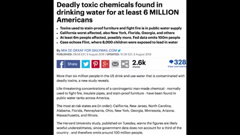 WHAT'S IN YOUR WATER!