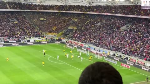 VfB Stuttgart vs Dortmund 3-3 (goal Giovanni Reyna)