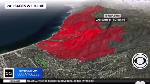 The Shocking Speed at Which the Fire Spread in Los Angeles